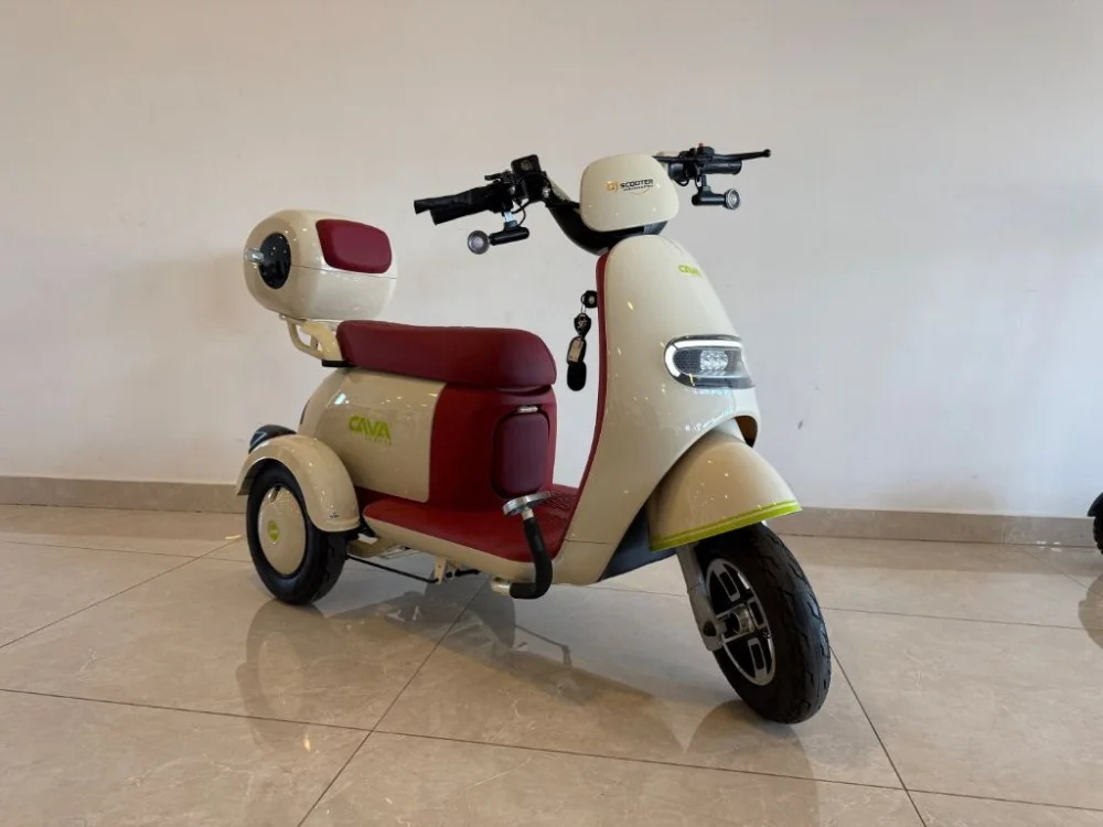Cava  T3 Triciclo Elétrico Para Mobilidade Urbana 800w